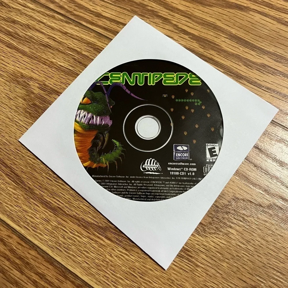 Centipede PC Game 2001